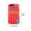 Livrdious 8-digit mini calculator solar battery LCD pocket 3