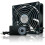 120mm PC axial fan with variable speed controller, 3–12V 1