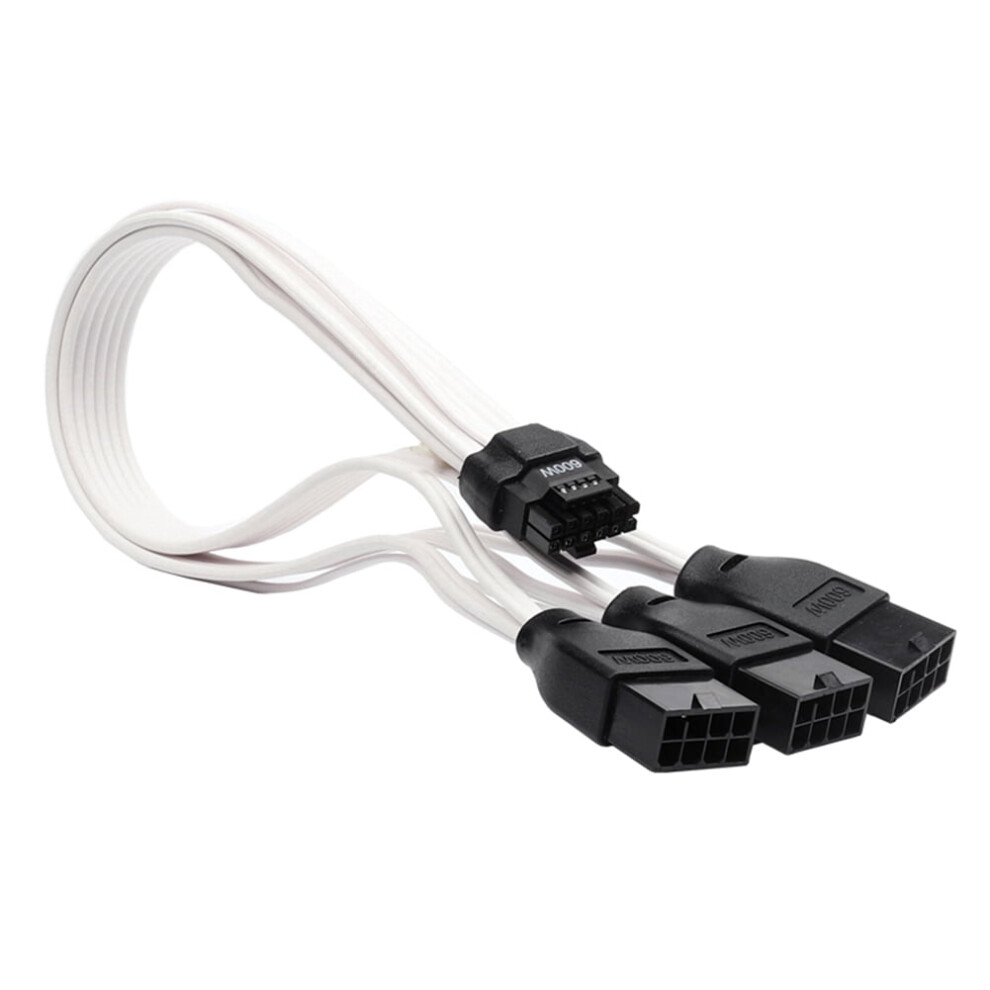 Pci-E 5.0 Extension Cable 30Cm 600W Gpu Power Adapter White/Black 917087766661