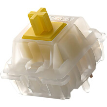 Gateron Milky Yellow Linear Switches 5-pin