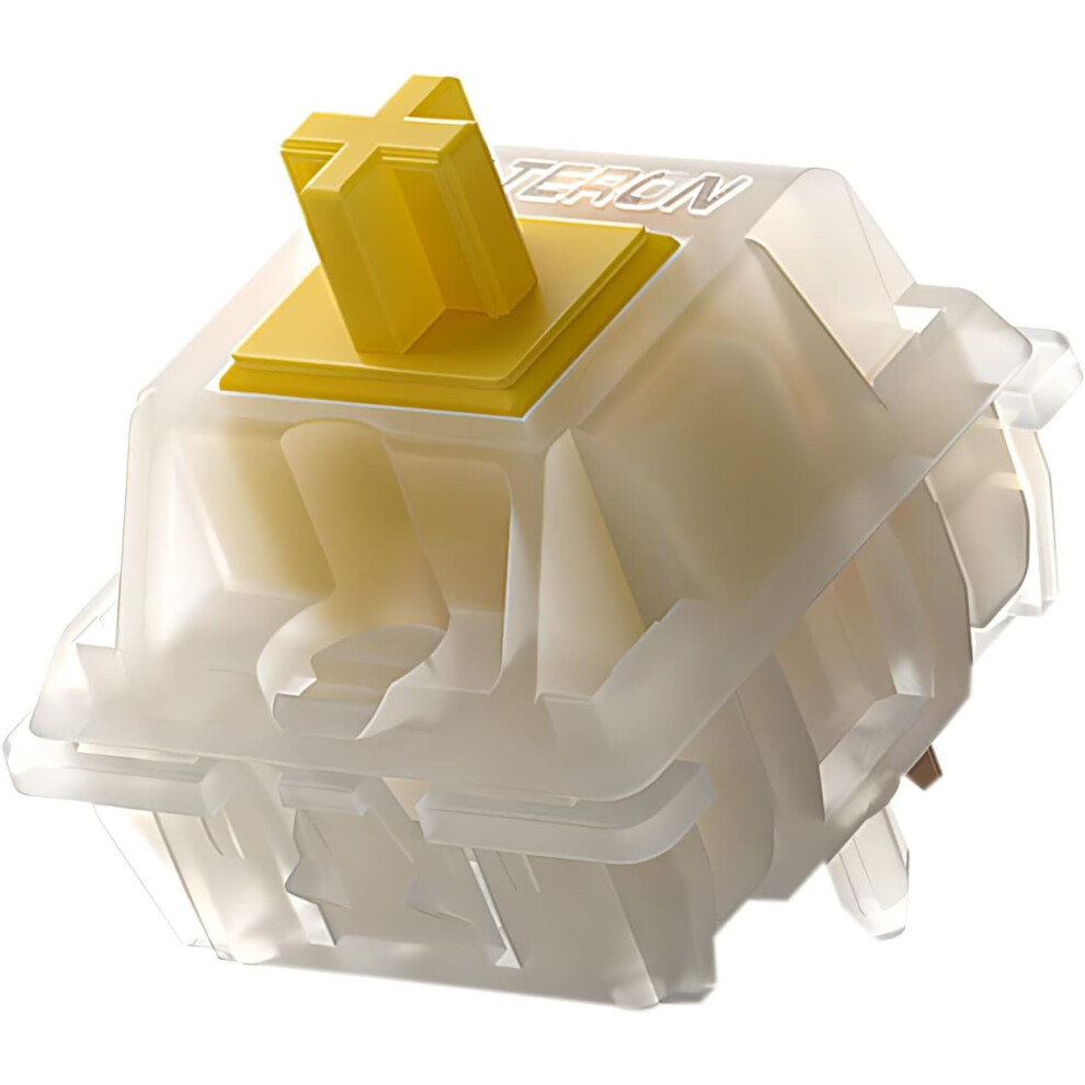 Gateron Milky Linear Switches 5-Pin Yellow 917087768740
