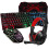 LED RGB backlight USB gaming keyboard black 1