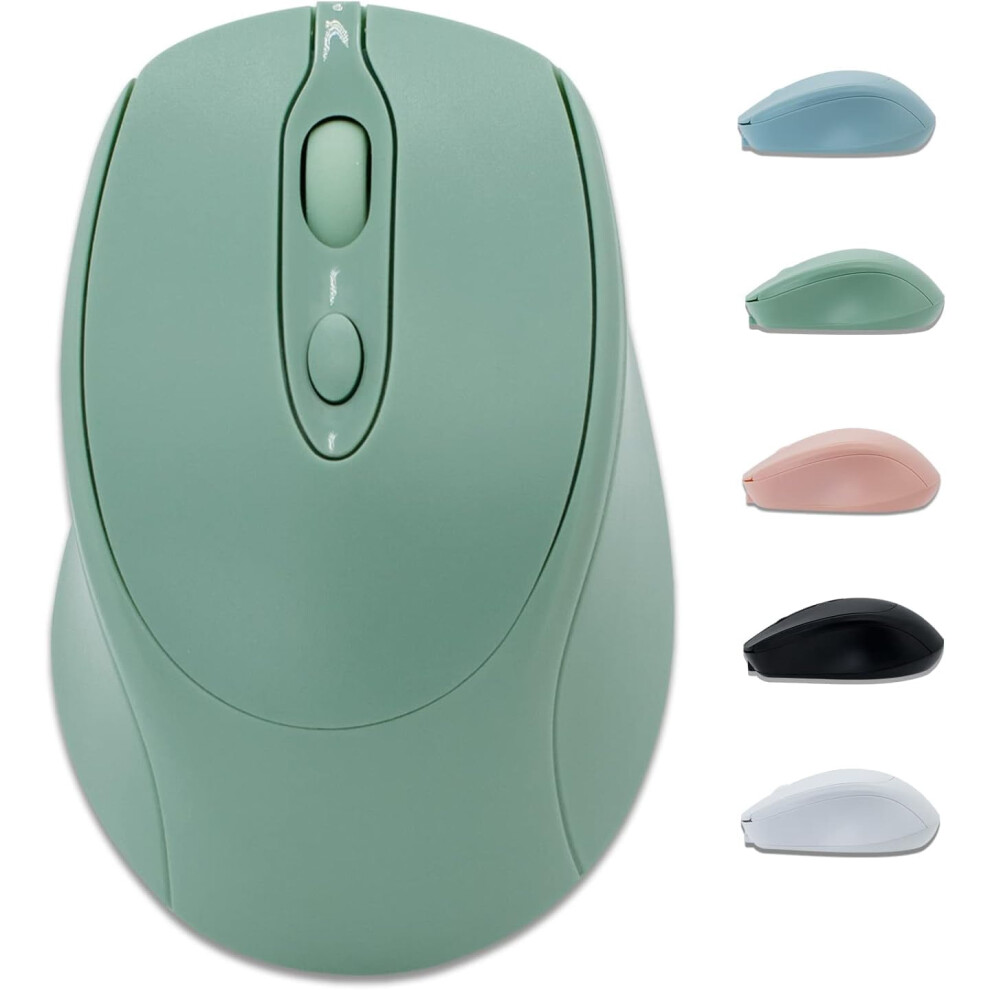 Bluetooth Mouse Rechargeable Silent Slim For Laptop Ipad 917087771146