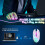 Wireless Gaming Mouse Rechargeable 2.4G USB Silent 2