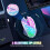 Wireless Gaming Mouse Rechargeable 2.4G USB Silent 3