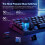 60% Mechanical Gaming Keyboard Blue Switches 61 Keys 3