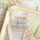 Plaid Print Memo Pad Colorful 50 Sheets 8