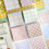 Plaid Print Memo Pad Colorful 50 Sheets 4