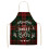 Christmas apron black red plaid adjustable 1 piece 1