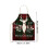 Christmas apron black red plaid adjustable 1 piece 2