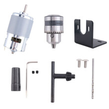 775 Motor 10000Rpm 12V Lathe 775 Motor with Hand Drill Chuck and Milling Machine Mounting Bracket