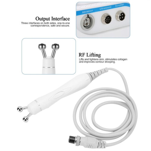 Beauty Machine Accessory Hydrogen Oxygen Small Bubbles Beauty Machine RF Probe Replacement  Small Bubbles RF Probe 1