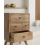 Modern Rustic Wooden Bedside Table with 4 Drawers 6