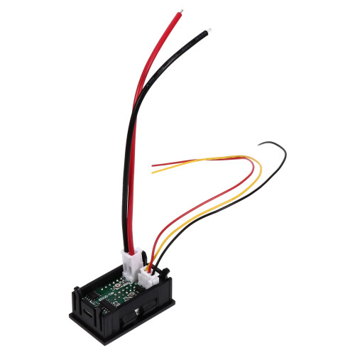 Μετρητής τάσης ρεύματος DC Mini100V1A10A50A100A με διπλή οθόνη LED