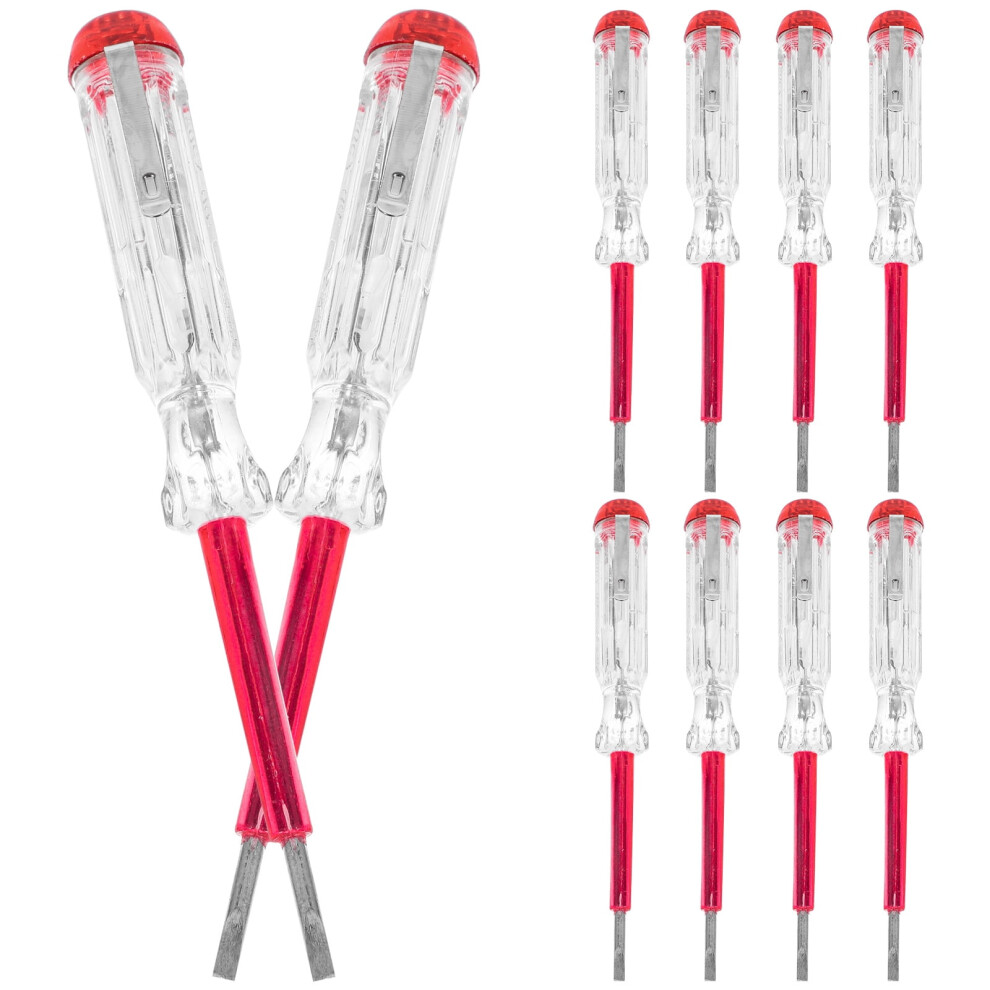 Electric Pen Screwdriver Voltage Tester 10 Pcs 9178400437342