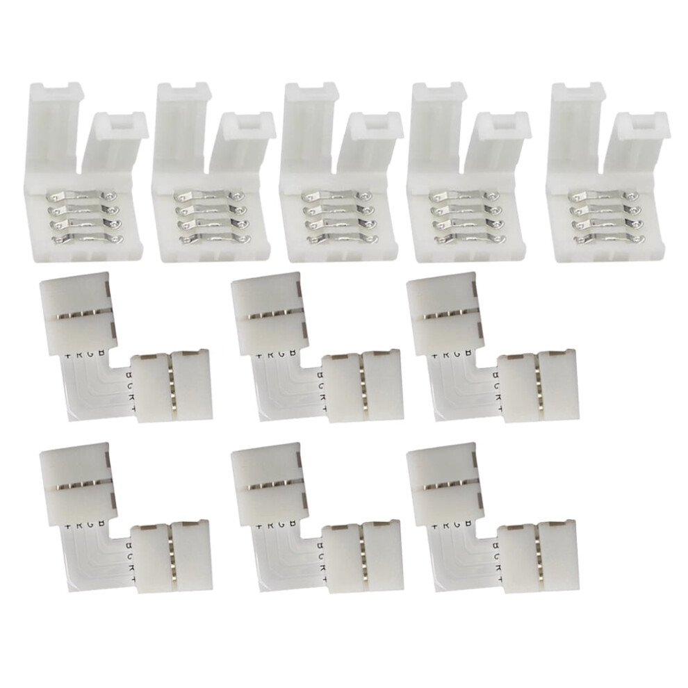 Rgb Wire Connectors For Led Light Strips 20 Pcs 9178400437144