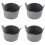 Hariumiu silicone egg poacher mold with handle 4 pcs 2