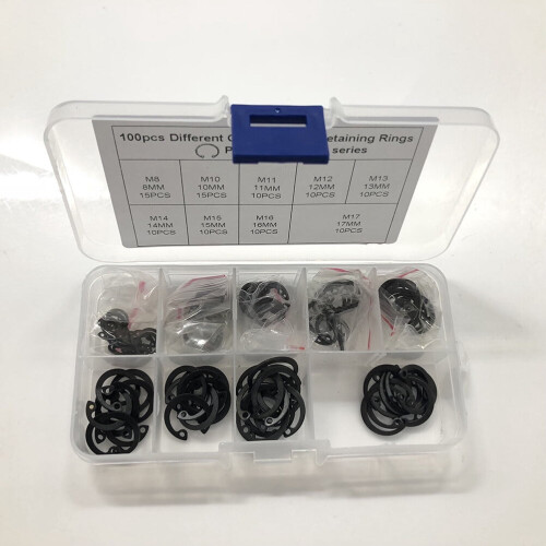 Sicherungsring-Set, 100 Stück 1