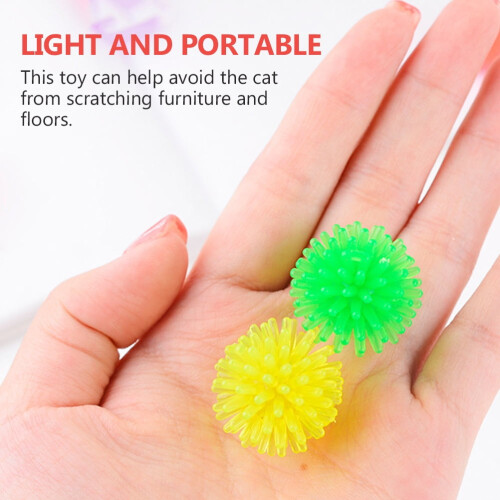 Cat Ball Toys for Kittens Interactive Play 5pcs 1