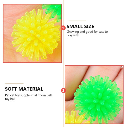 Cat Ball Toys for Kittens Interactive Play 5pcs 2