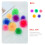Cat Ball Toys for Kittens Interactive Play 5pcs 6