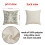 Housse de coussin décorative Penkiiy Pâques 45 x 45 cm 3