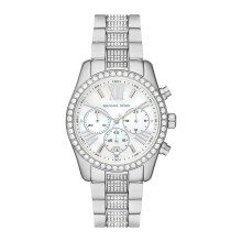 Michael Kors MK7243 Lexington Chronograph White Ladies Watch