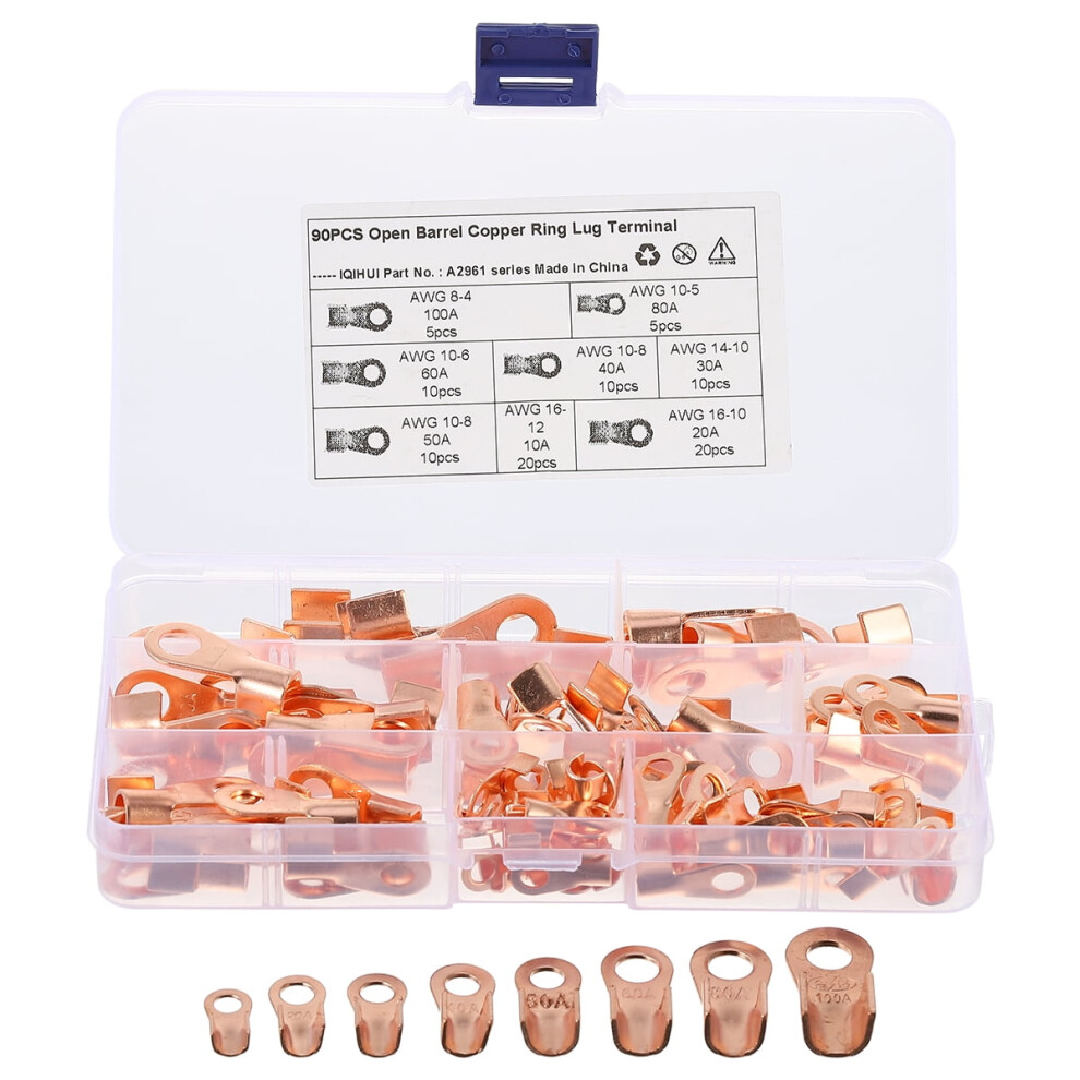 Open Terminal Crimp Splice Anti-Corrosion Circular 90 Pcs 9178400434785