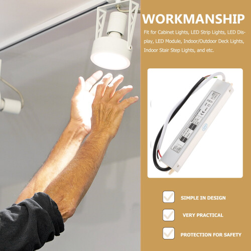 LED driver 12V outdoor ceiling light power supply 120V 2