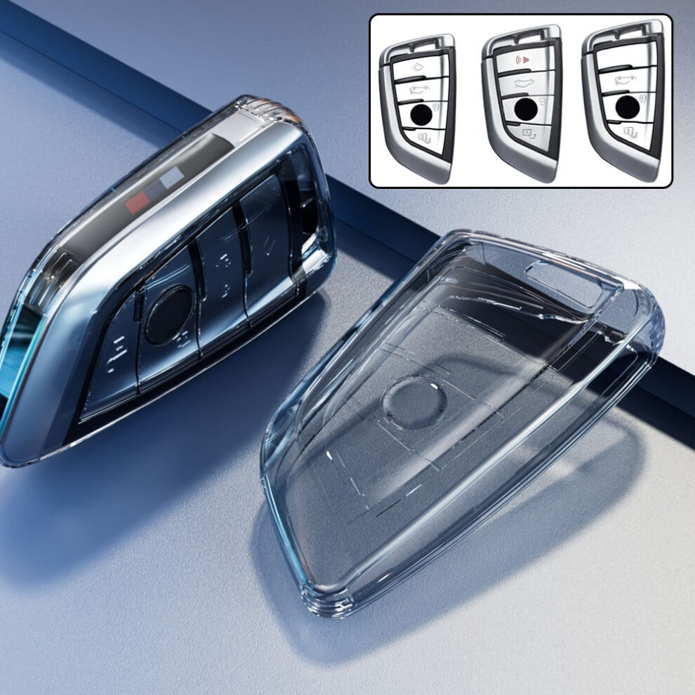 Tpu Transparent Car Key Case For Bmw F20 G20 G30 X1 G05 X6 902370102882