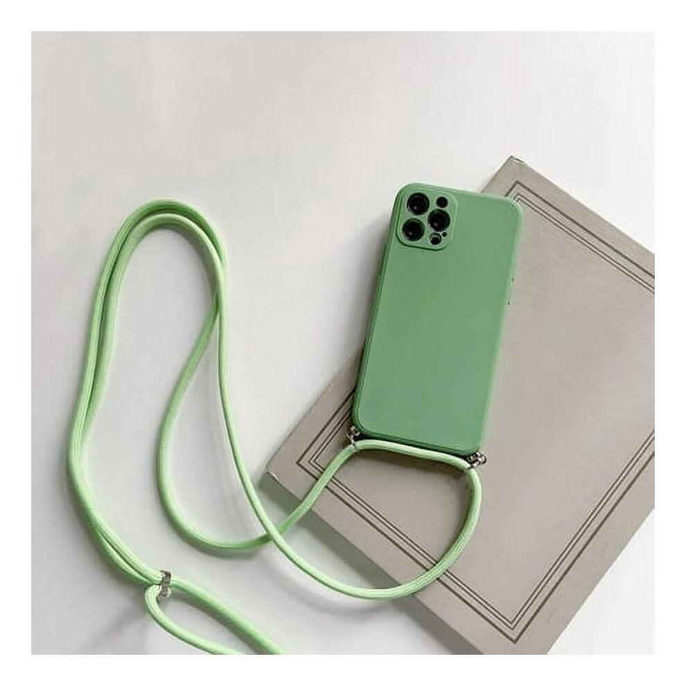 Mint Crossbody Necklace Strap For Iphone 13 To Se2 Green 919886061718