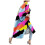 Women's Boho Floral Open-Front Trench Coat with Pockets 1