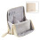 Staande make-uptas, waterdicht, grote capaciteit, verticaal 6