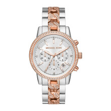 Michael Kors MK6938 Ritz Chronograph Silver Ladies Watch
