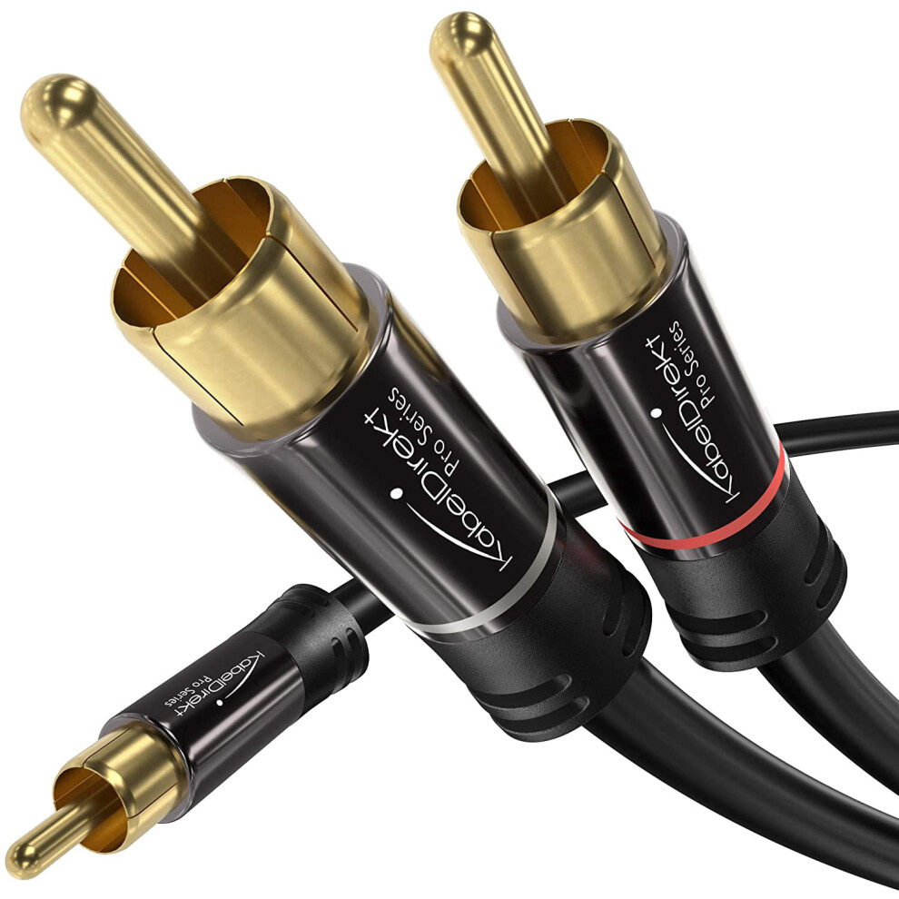 Rca Y-Cable Stereo Audio 10 Ft 9336866007046