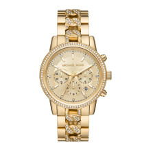 Michael Kors MK6937 Ritz Chronograph Gold Ladies Watch