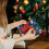 Christmas wrapping paper plaid snowflake green tree 1 pc 7