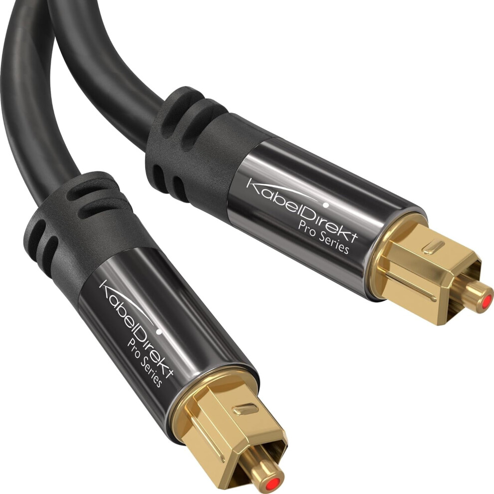 Optical Audio Cable Toslink To Toslink 25Ft 9336866015508