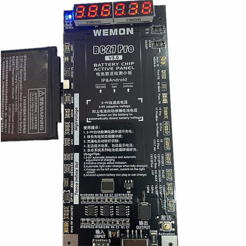 WEMON BC27Pro V3.0 Battery Activation Board for IP6-17Pm Android    Phone Charging Activation Board 1