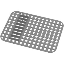 Tapis de protection d'évier en silicone Nyidpsz, résistant à la chaleur et antidérapant, compatible avec les éviers de cuisine, grand tapis