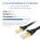 Cat8-Ethernetkabel, 3 m, Außenbereich, SFTP, 40 Gbit/s 2