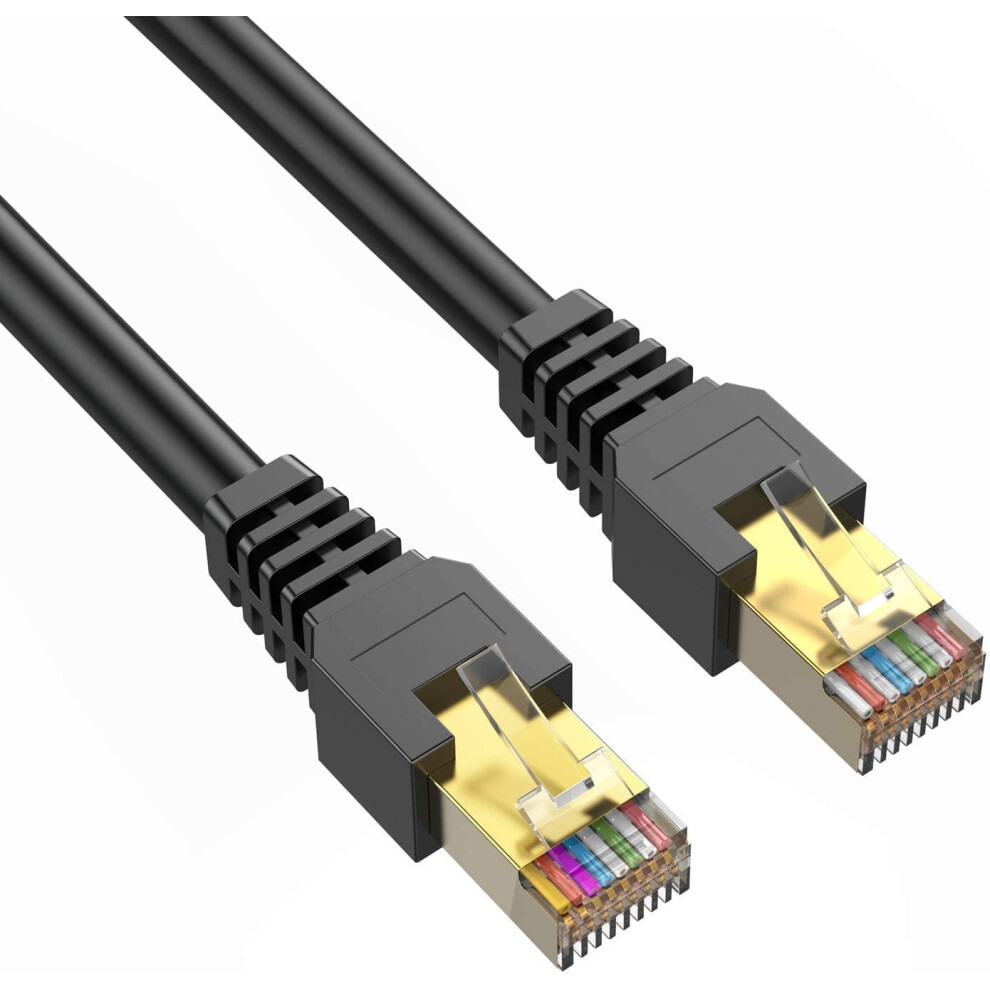 Outdoor Cat7 Ethernet Cable 15 Ft Shielded Uv Waterproof 9336866021967