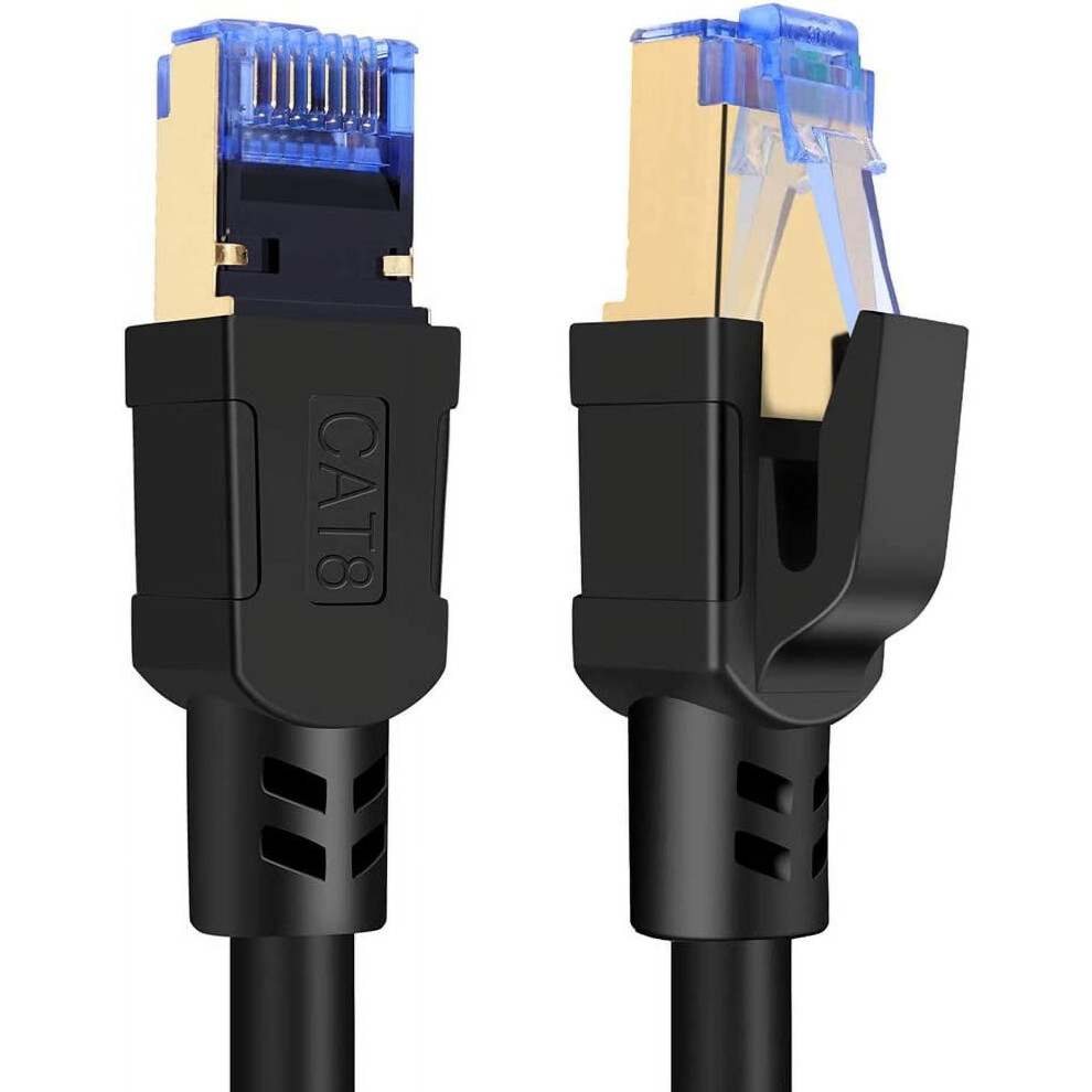 Cat8 Ethernet Cable -Plated Rj45 2M Gold 9336866025415