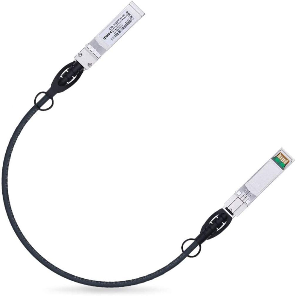 10G Sfp+ Dac Passive Twinax Cable 0.42M Black 9336866023442