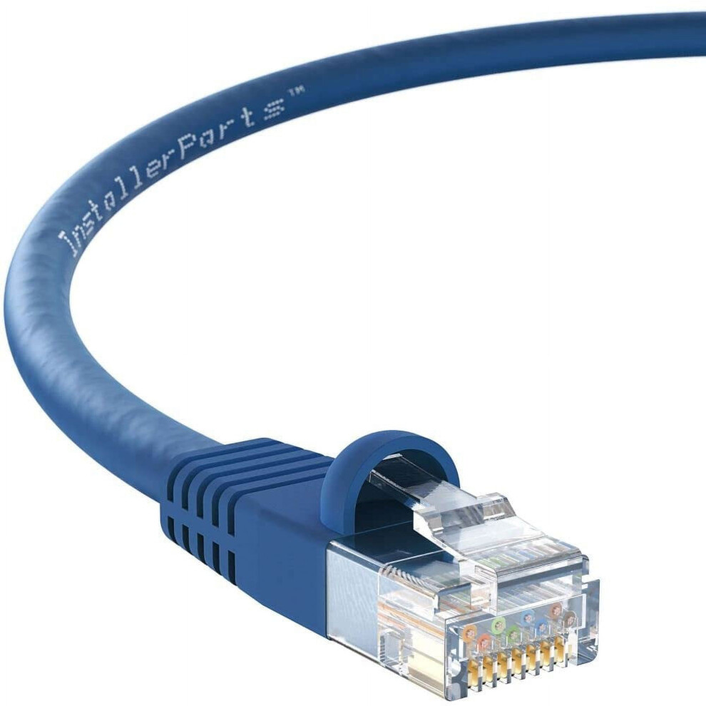 Ethernet Cable Cat5e Utp Booted 1.5 Ft 10 Pack Blue 9336866023084