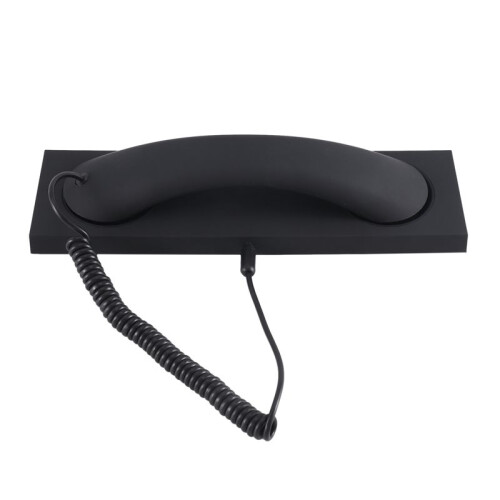 Receptor de Telefone Retro Universal Handset Smartphone Chamada Headset Microfone de Telefone Fixo de 3,5 Mm 1
