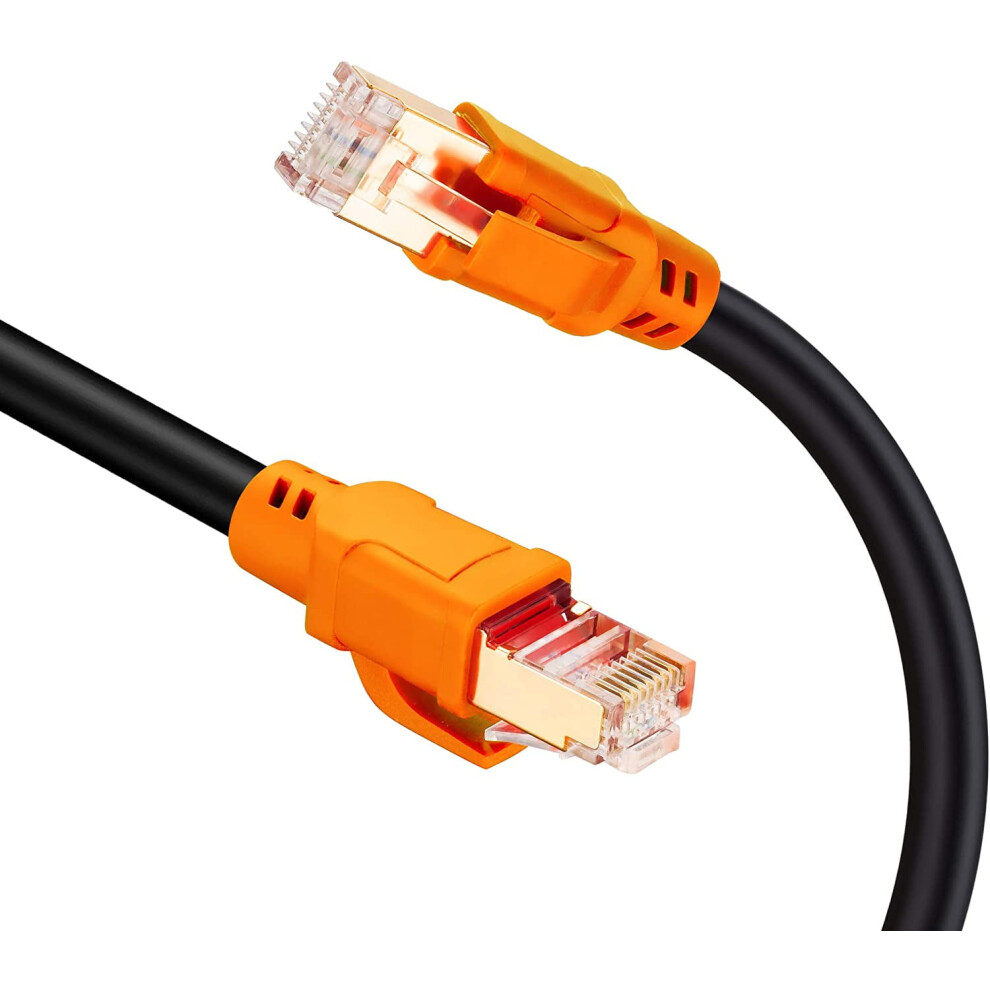 Cat 8 Ethernet Cable 30 Ft Shielded 40 Gbps 9336866023565