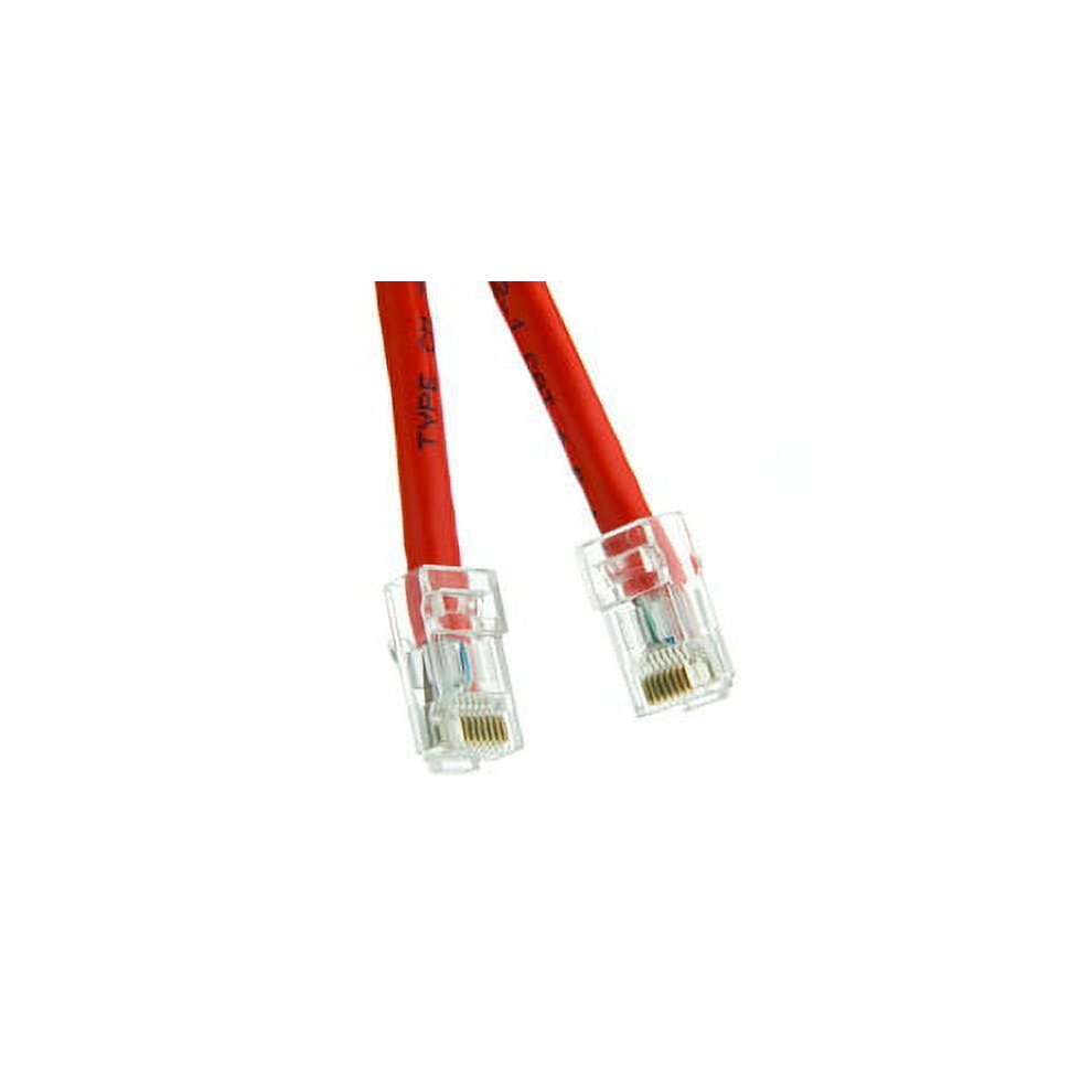 Cat6 Ethernet Patch Cable Copper 5 Ft Pack Of 2 Red 9336866024043