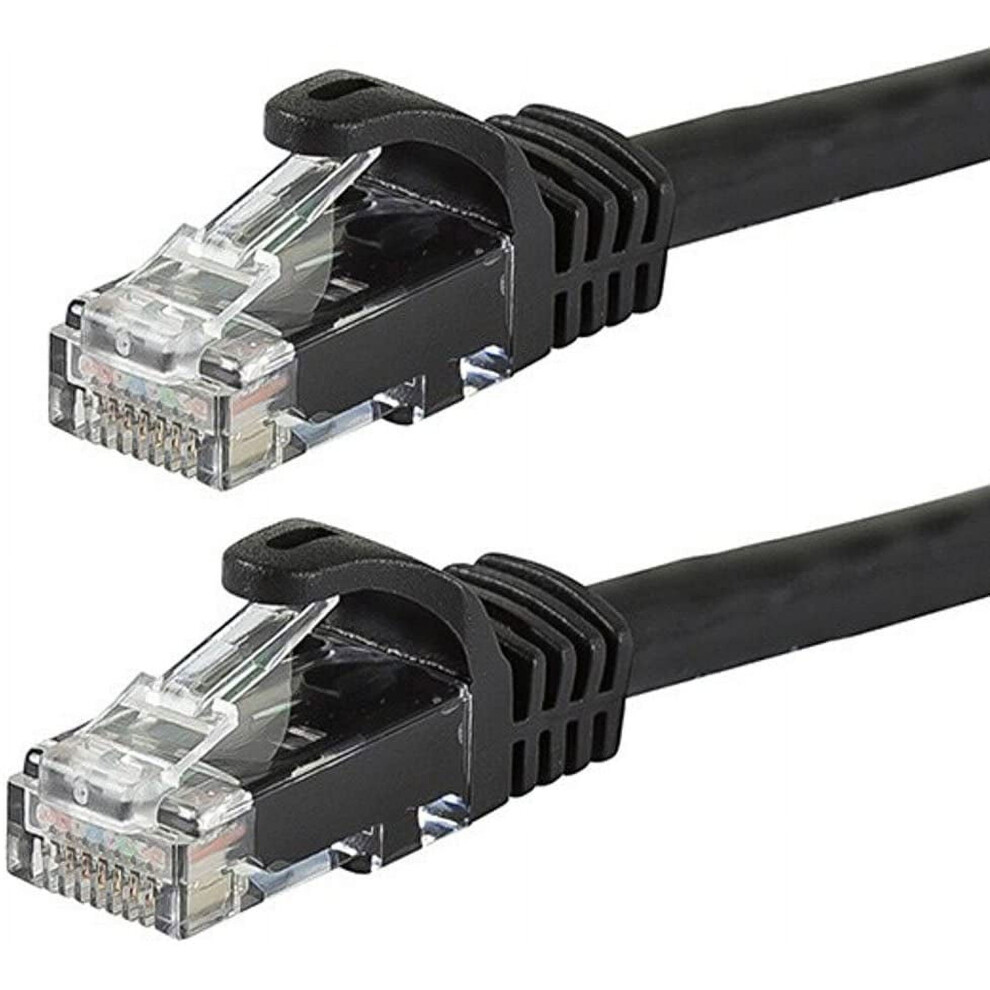 Cat6 Ethernet Patch Cable 1 Ft Black 9336866025163