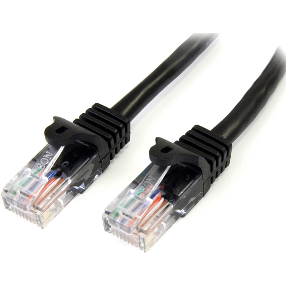 Cat5e Ethernet Cable 3 Ft Black 9336866024449